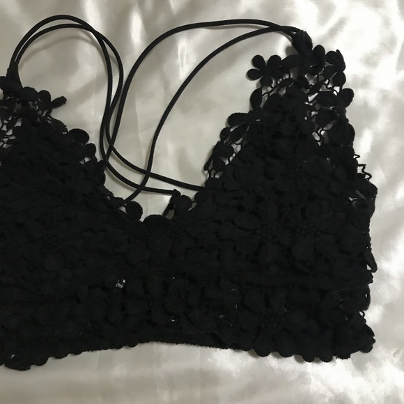 Free People black bralette - Picture 4 of 6